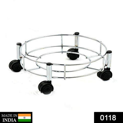 118 Stainless Steel Gas Cylinder Trolley 