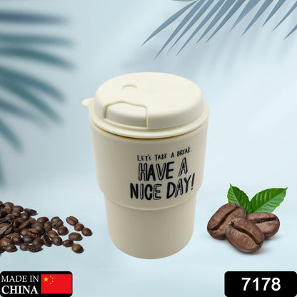 Appreciation and Motivation Portable Plastic Coffee Cup for Travel, Home, Office, Gift for Travel Lovers