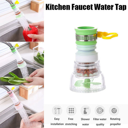 360 Degree Water Saving Faucet Expandable Water Valve Splash Regulator