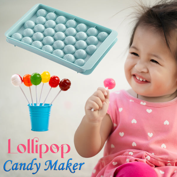 2486 Plastic BPA Free Reusable Lollipop Candy Maker 