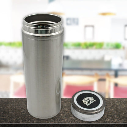 Stainless Steel Water Bottle Leak Proof, Rust Proof, Hot & Cold Drinks, Gym Sipper BPA Free Food Grade Quality, Steel fridge Bottle For office / Gym / School (350 ML Approx)