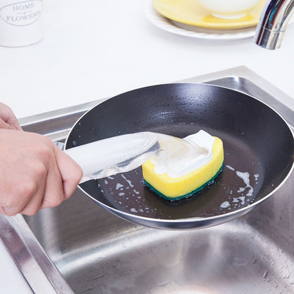 7200 Liquid dispensing Scrub widely used for washing and cleaning utensils and all kitchen stuff to make them again clean and shiny. 