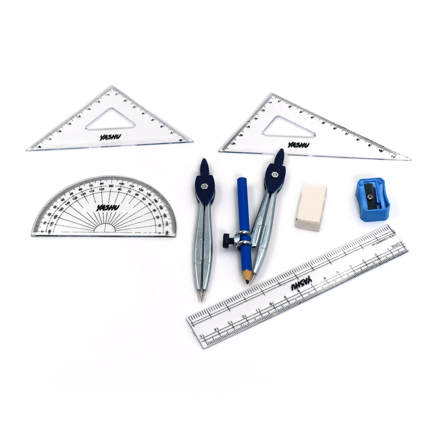 4841 Geometry Box 10 Pc For Students Of Schools And Colleges Especially Used During The Time Of Study And Learning Etc. 