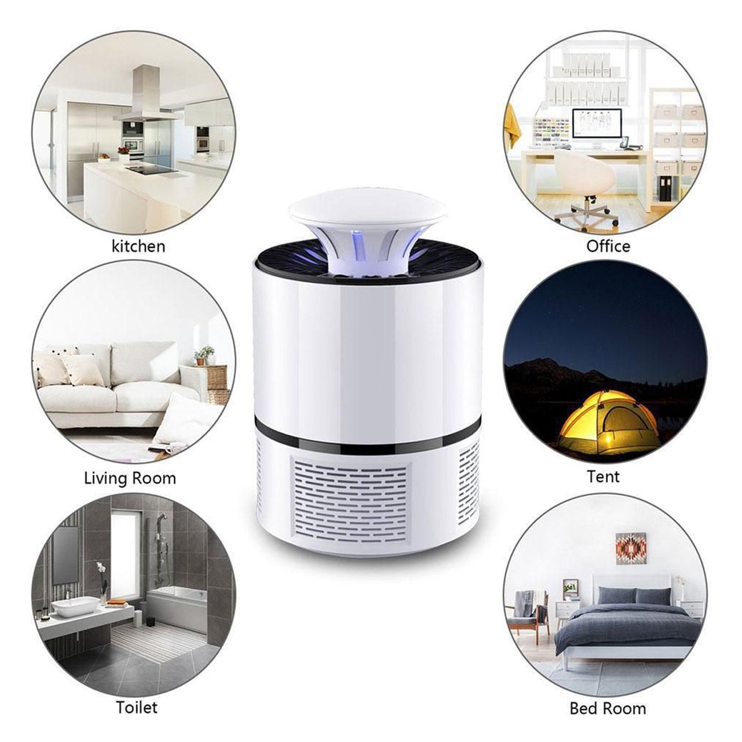 Eco Friendly Electronic Mosquito Killer Lamp