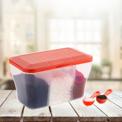 2625 Plastic Square Storage Organiser Container (750ML Capacity) 