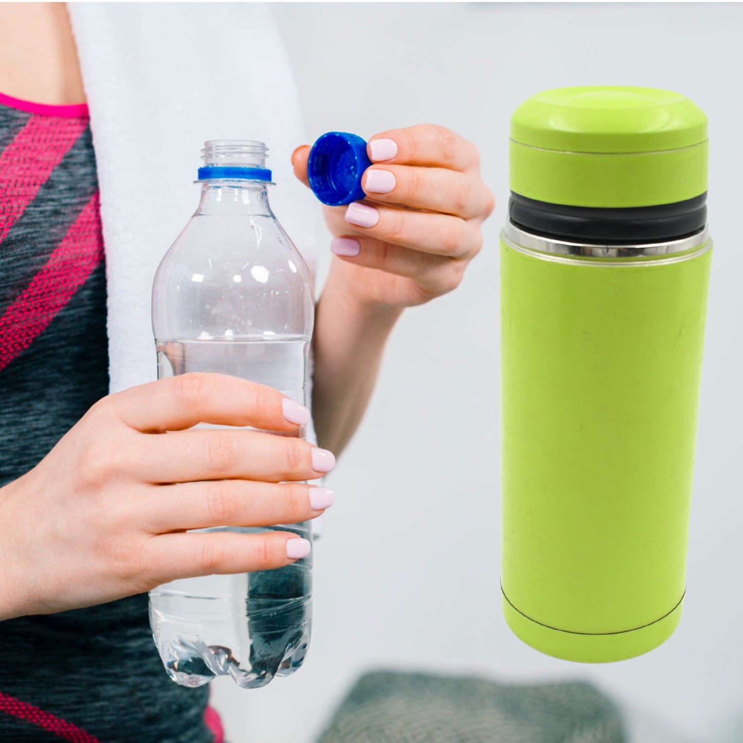 Stainless Steel Water Bottle Leak Proof, Rust Proof, Hot & Cold Drinks, Gym Sipper BPA Free Food Grade Quality, Steel fridge Bottle For office / Gym / School (300 ML Approx)