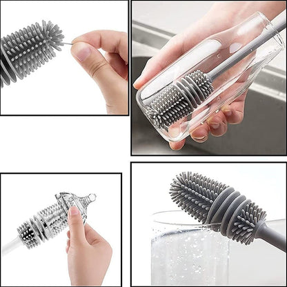 Multipurpose Bottle Cleaning Brush: Kitchen Tool