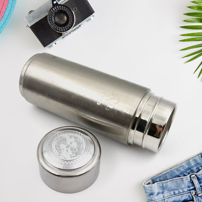 Hot and Cold Stainless Steel Thermos Water Bottle Easy to Carry | Rust & Leak Proof | Tea | Coffee | Office| Gym | Home (350ml)