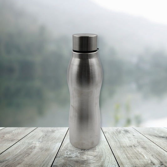 Splash Stainless Steel Water Bottle, Fridge Water Bottle, Stainless Steel Water Bottle Leak Proof, Rust Proof | Leak Proof | Office Bottle | Gym Bottle | Home | Kitchen | Hiking | Treking Bottle | Travel Bottle (1000 ml, Silver, Pack of 1)