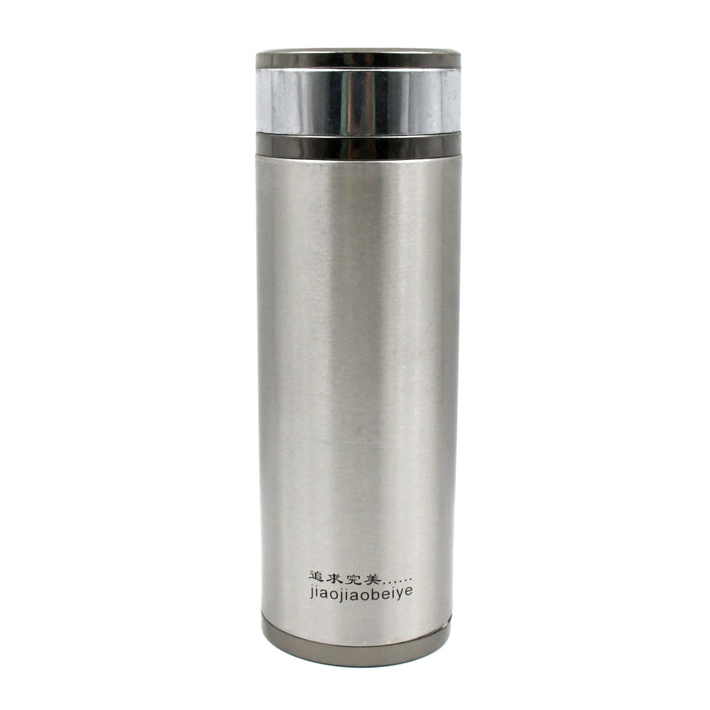 Stainless Steel Vacuum Flask Water Bottle Stainless Steel Drinking Bottle 100% Leak-Proof Insulated Mug Double-Walled - Ultralight Thermos Flask for Office, Sports, Outdoor Kettle, Travel (380 ML)