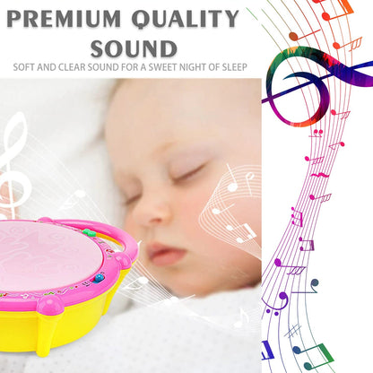 4461 Flash Drum Toys for Kids with Light & Musical Sound Colorful Plastic Baby Drum Musical Toys for Children Baby Toy Instrument Best Gift for Boys & Girls. 