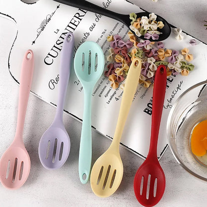 Silicone Cooking Cookware Heat-Resistant Kitchen Utensils Cookware Kitchenware (27cm)