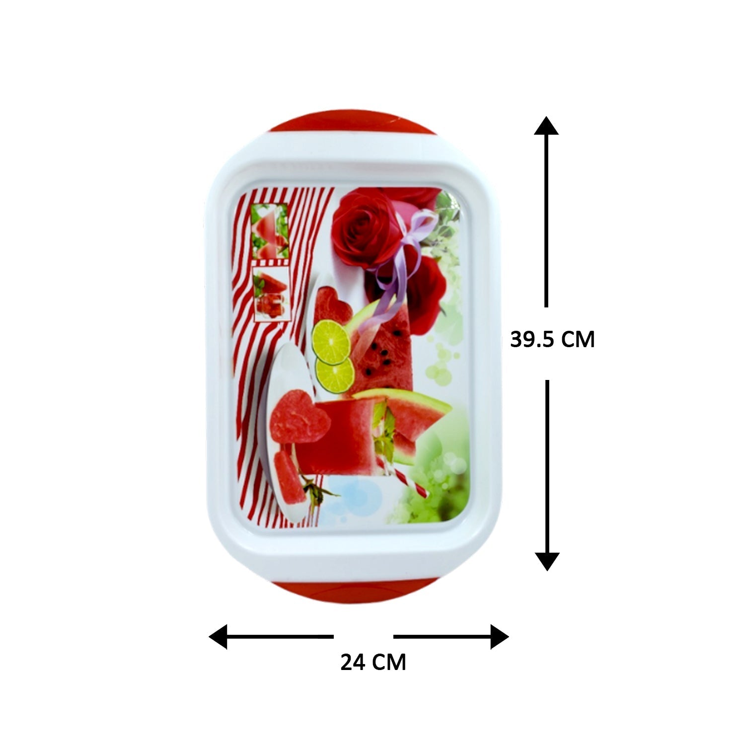 3775 Big Plastic Tray for Kitchen and General Purpose 