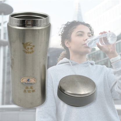 Stainless Steel Water Bottle Leak Proof, Rust Proof, Hot & Cold Drinks, Gym Sipper BPA Free Food Grade Quality, Steel fridge Bottle For office / Gym / School (500 ML Approx)