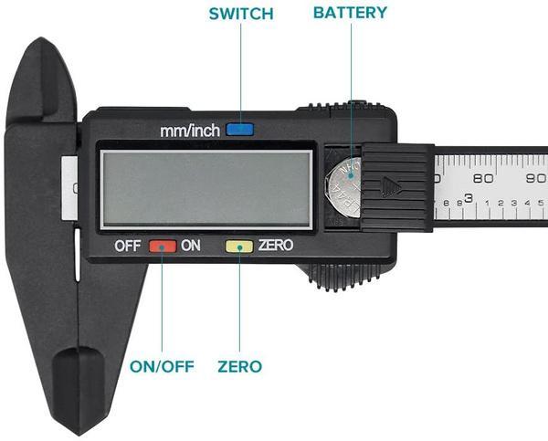 LCD Screen Digital Caliper (6 inch)