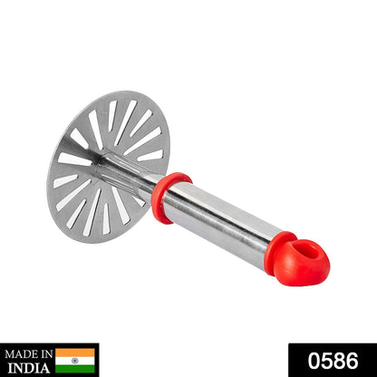 586 Stainless Steel Potato Masher, PauBhaji Masher 