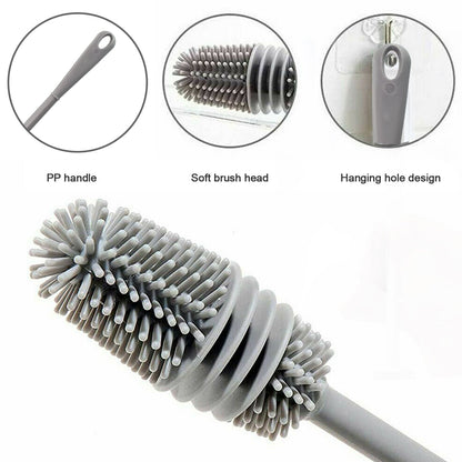 Multipurpose Bottle Cleaning Brush: Kitchen Tool