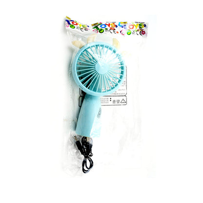 Mini Handheld Fan, Portable Rechargeable Mini Fan for Home, Office, Travel and Outdoor Use (1 Pc)