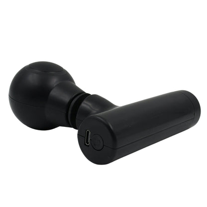 Black Mini Pocket Size Massager, Full Body Massager, Cordless One Button Operation for Body Pain & Relaxation