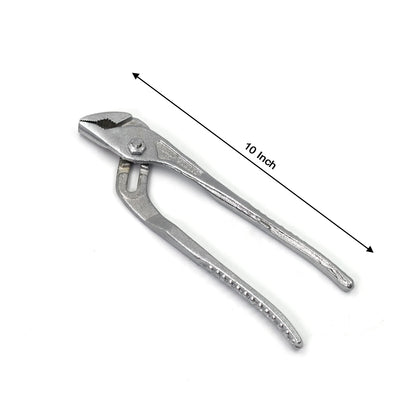 9026 Hand Tool - Water Pump Adjustable Plier Wrench Slip Joint Type, Chrome Plated 