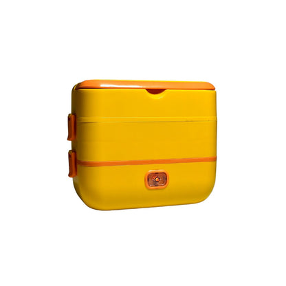 2944 2Layer Electric Lunch Box for Office, Portable Lunch Warmer with Removable 4 Stainless Steel Container. 