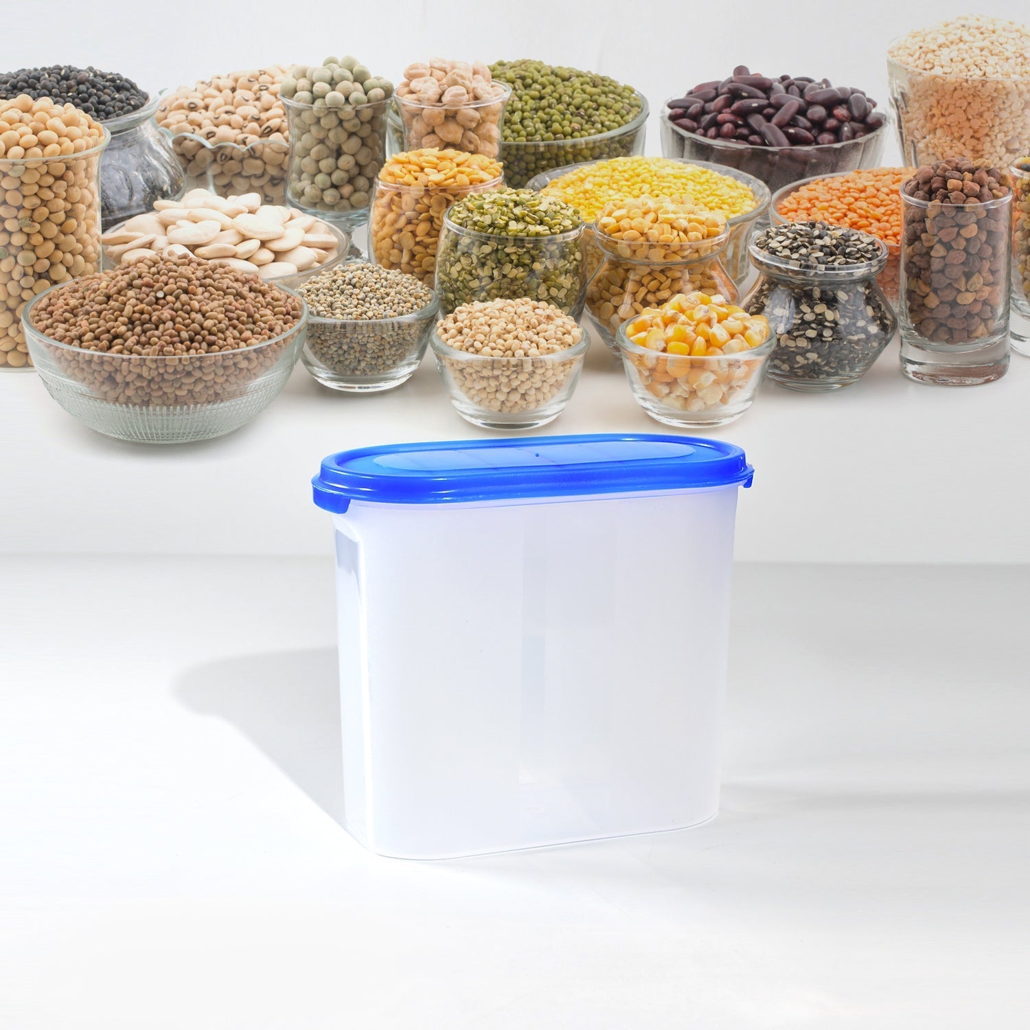 2179 Plastic Storage Containers with Lid (1600 ML) 