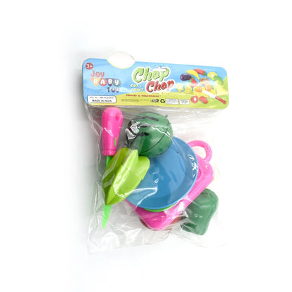 8037 Plastic Fruits N Veggies Exclusive Collection of Realistic Sliceable Fruits 