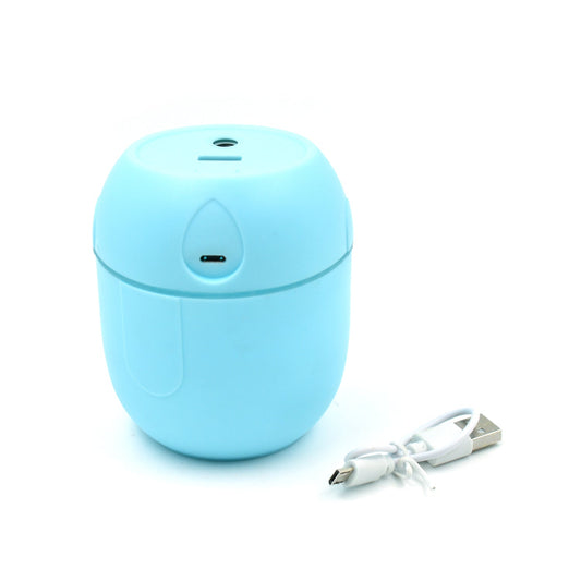 Portable Lighting Mini Humidifier, USB Personal Desktop Air Humidifier for Baby Bedroom Travel Office Home with Light, Cool Mist Humidifier, Essential Oil Diffusers, Cool Mist Humidifiers (250 ML)