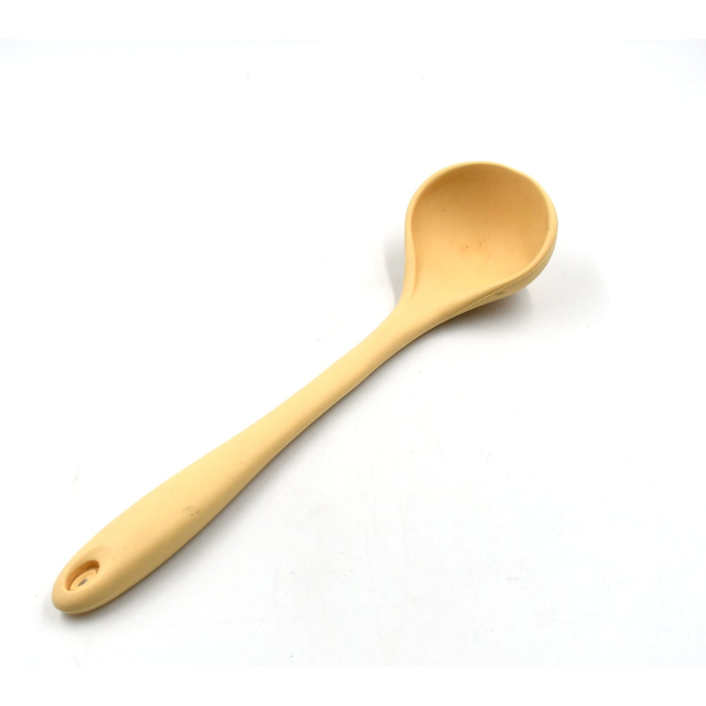 Silicone Ladle Spoon, Heat Resistant Soup Ladle Scoop Spatula with Hygienic Solid Coating FDA Grade (28cm)