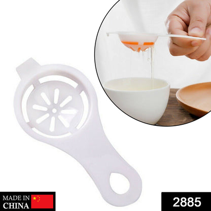 Egg Yolk Separator, Egg White Yolk Filter Separator, Egg Strainer Spoon Filter Egg Divider