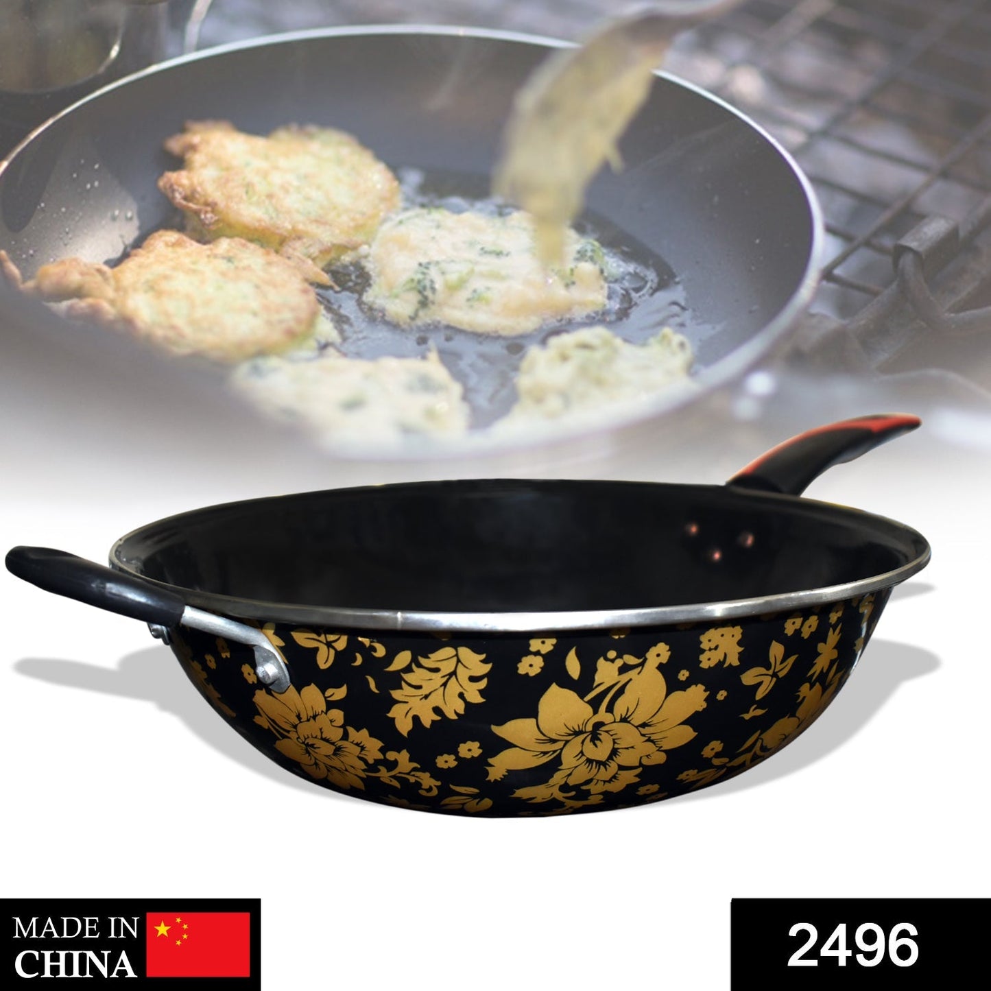 2496 premium quality Aluminium fry Pan Pot (B grade) 