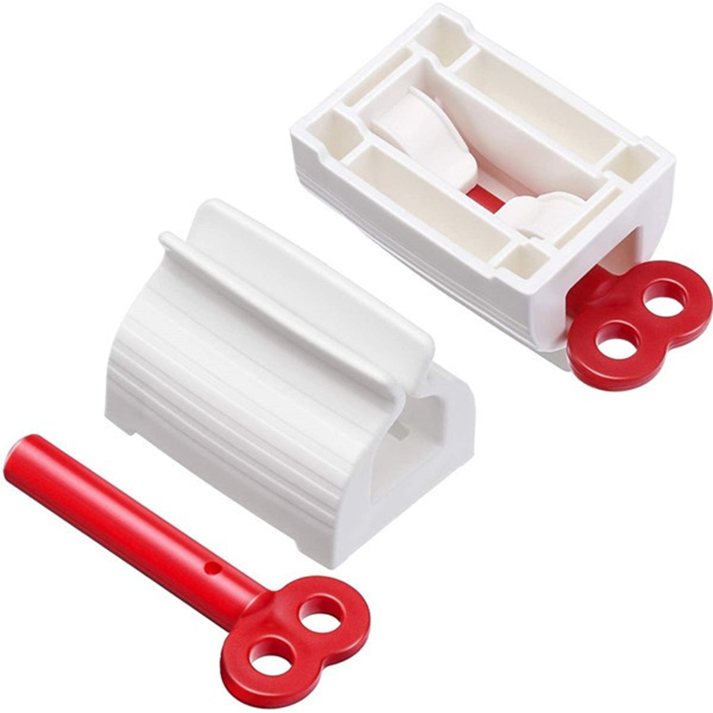 2514 Rolling Tube Toothpaste Squeezer Toothpaste Seat Holder Stand 