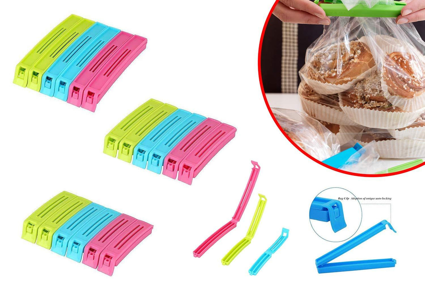 plastic sealing clips