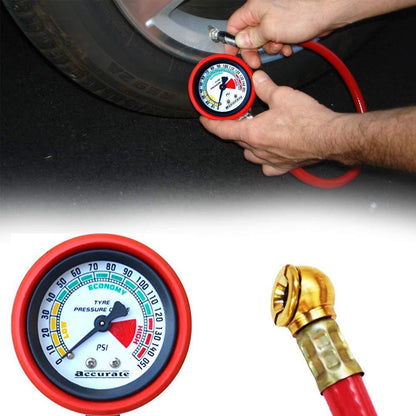 512 -Heavy Duty Tire Inflator Gauge Air Compressor Accessories 