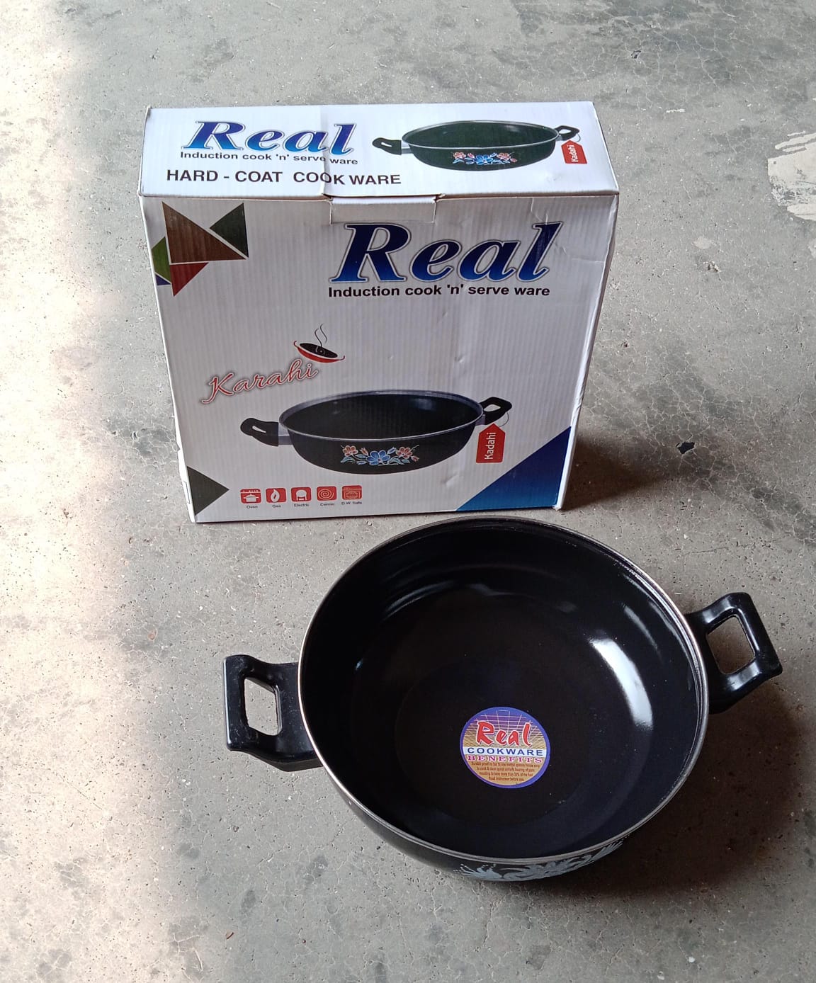 Traditional Small Cast Iron Kadai