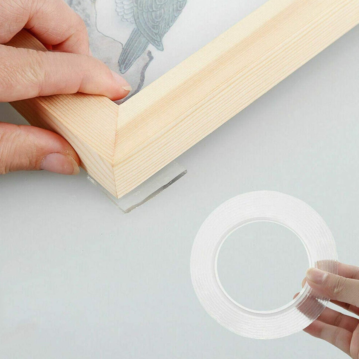 0882A Double Sided Nano Adhesive Tape, 3 meter Size (20mm Width X 2mm Thickness) 