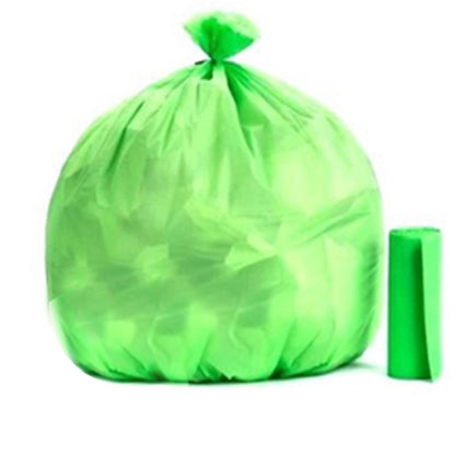 1585 Bio-degradable Eco Friendly Garbage/Trash Bags Rolls (19" x 21") (Green) 