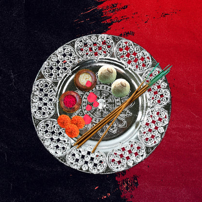 Beautiful Pooja Thali Set: Perfect for Everyday Use or Special Occasions