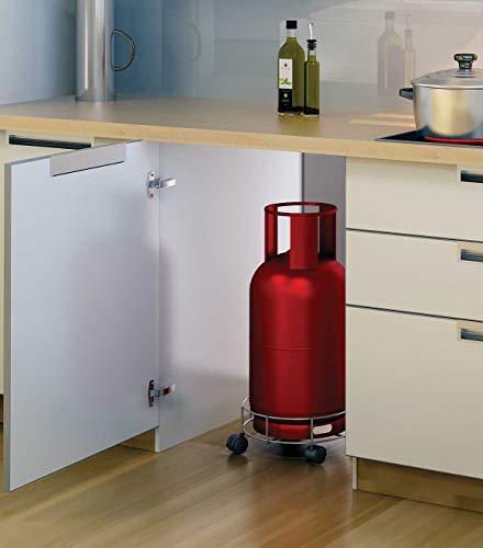 118 Stainless Steel Gas Cylinder Trolley 