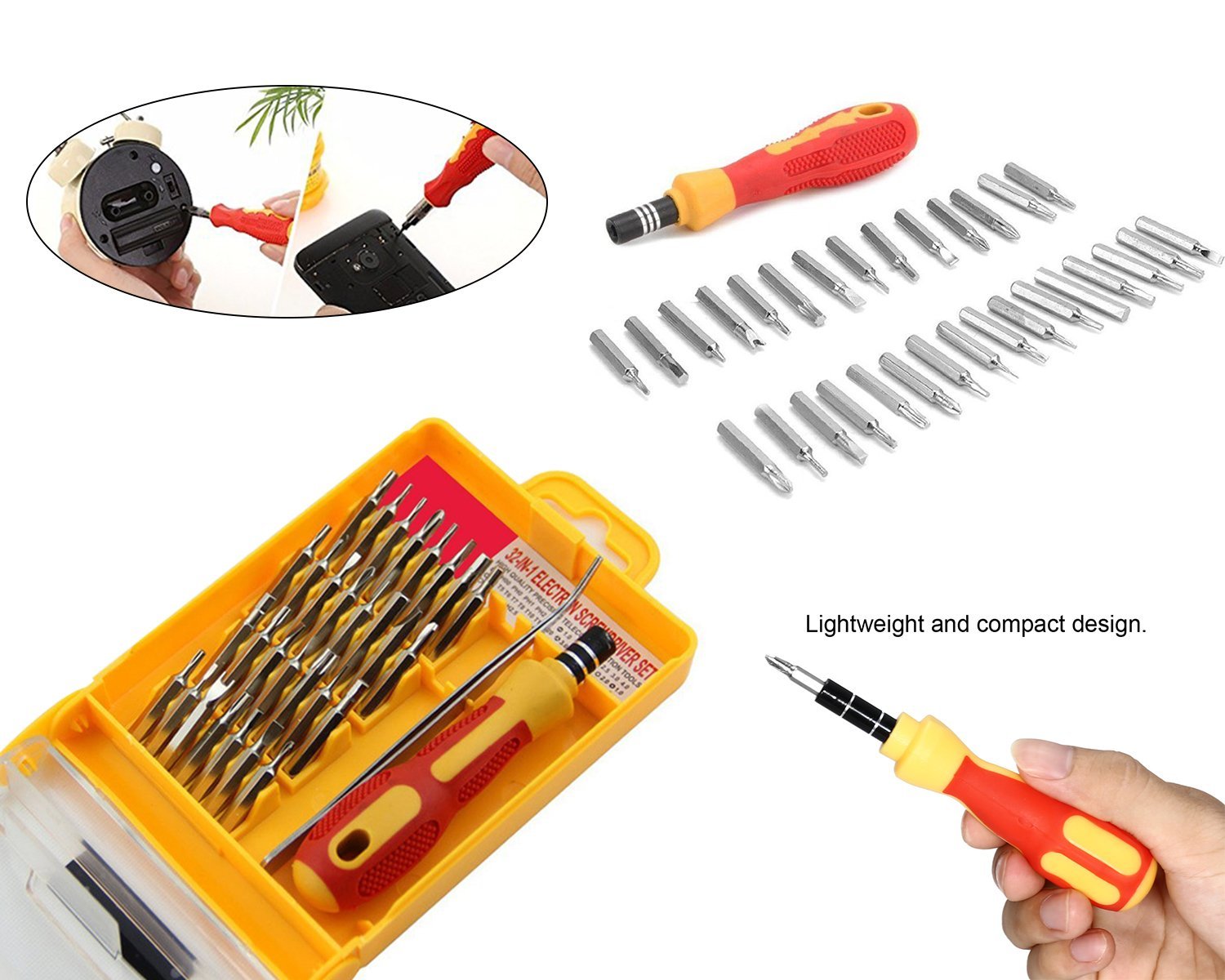 430 Screwdriver Set 32 in 1 with Magnetic Holder 