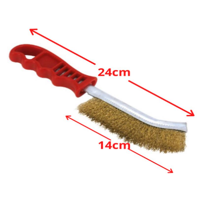 1568B Stainless steel wire hand brush metal cleaner rust paint removing tool 