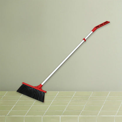 Broom and Dustpan Cleaning Set Long Handled Dustpan and Brush Handle Dust Pan Broom Sweeper Long Handle Broom and Dustpan Set for Kitchen, Home, Lobby Schools, Hospital etc.