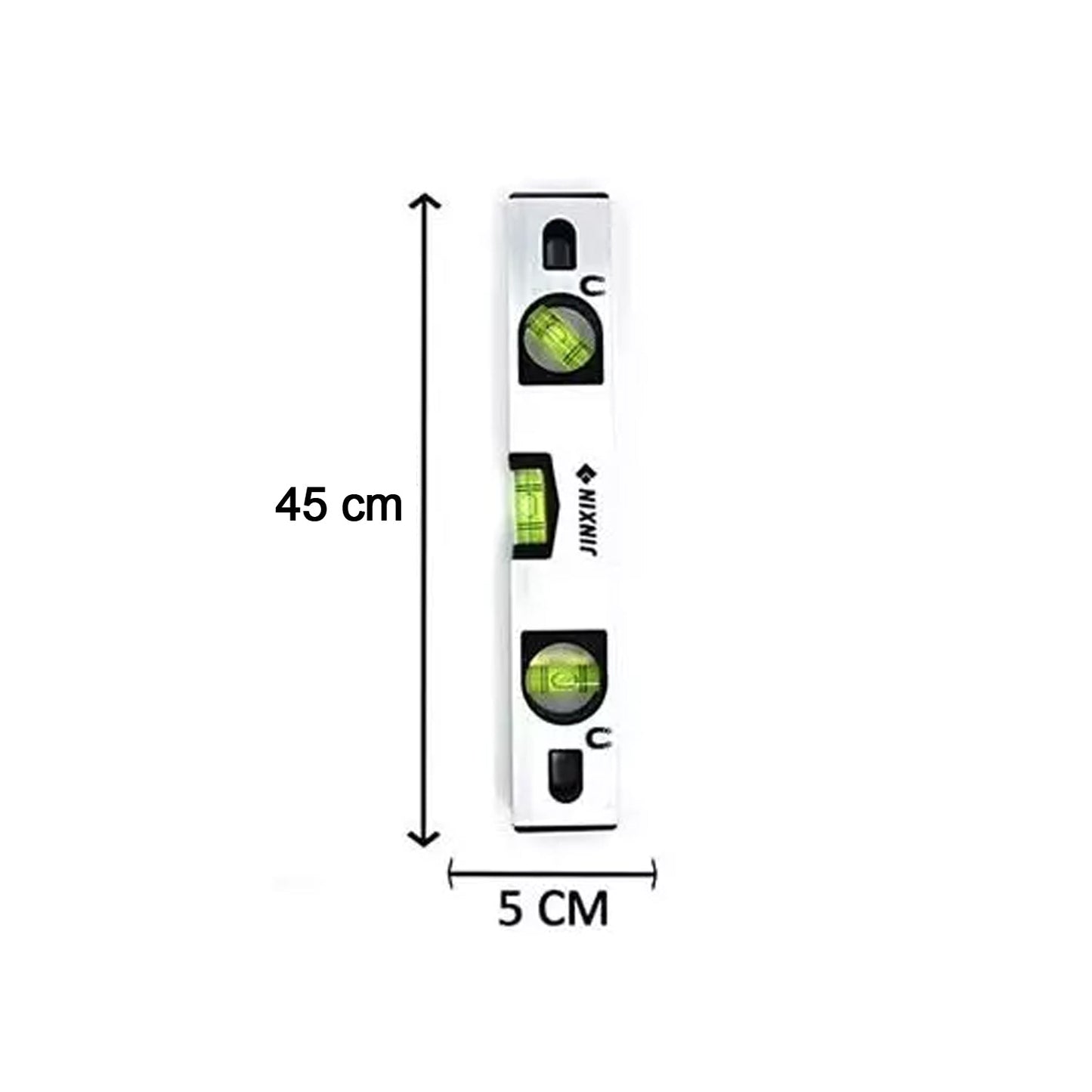 Spirit Level Carpenter's Level Magnetic Carpenter's Level  Overhead Viewing Slot for Levelling, Furniture & Construction