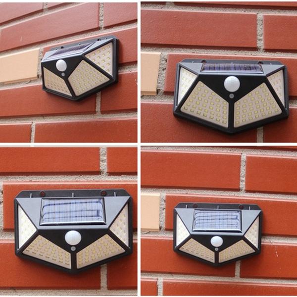 1255 Solar Lights for Garden LED Security Lamp for Home, Outdoors Pathways 