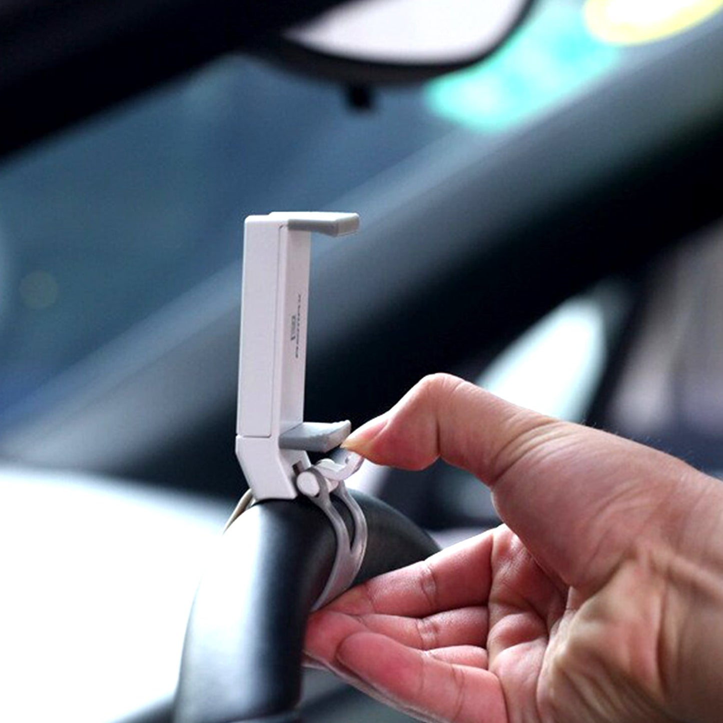 6007 Car Steering Wheel Mobile Holder 