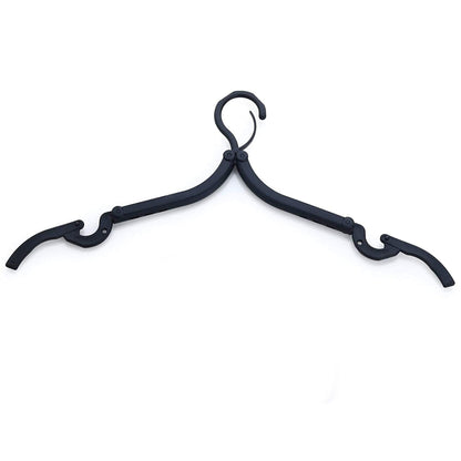 1432 Portable & Foldable Multicolor Plastic Hangers (1pc) 