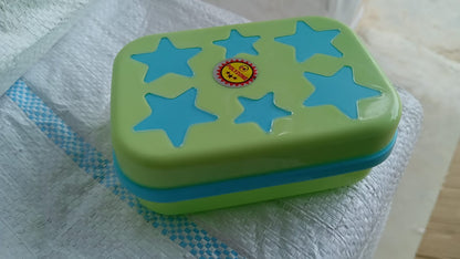 Star Shaped Self Design Soap Case Holder for Bathroom