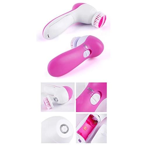 340 -5-in-1 Smoothing Body & Facial Massager (Pink) Your Brand