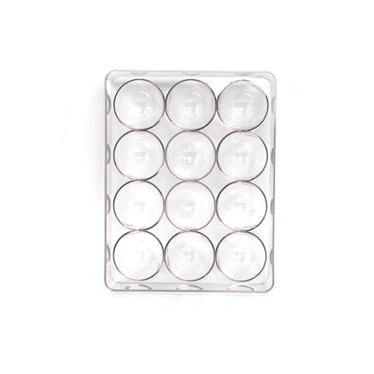 2794 12 Cavity Egg Storage Box For Holding And Placing Eggs Easily And Firmly. 