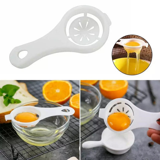 Egg Yolk Separator, Egg White Yolk Filter Separator, Egg Strainer Spoon Filter Egg Divider